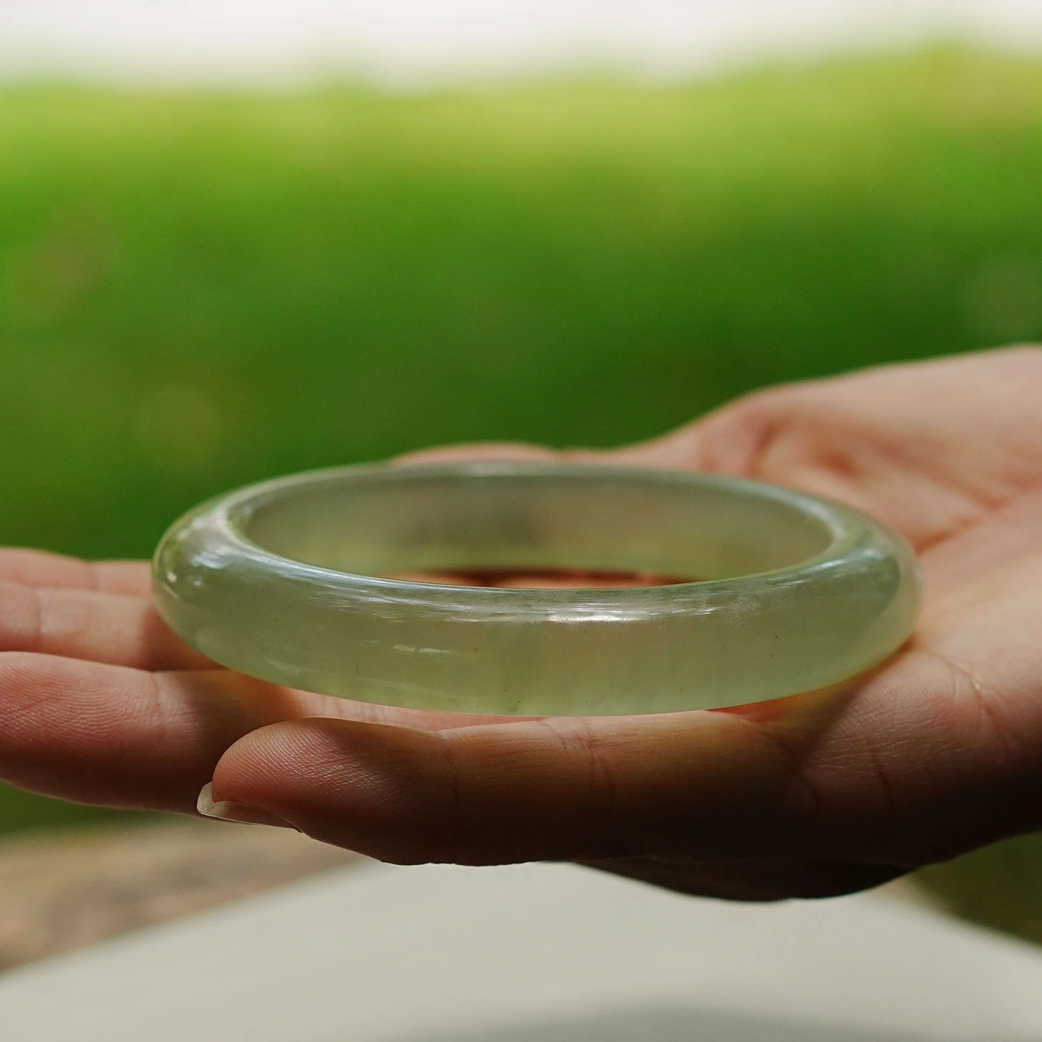 Vòng Tay Ngọc Tụ Nham Xiuyan Tự Nhiên | DZ26040102568 — 3