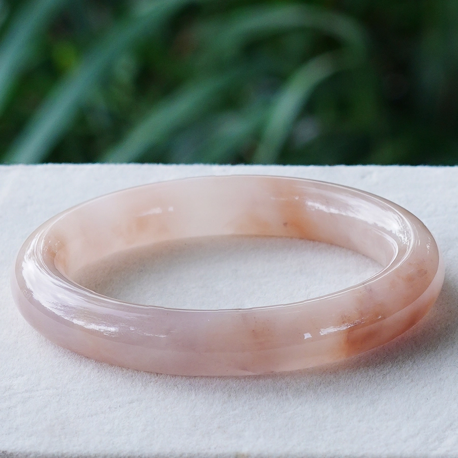 Vòng Tay Ngọc Kim Ty (Đào Hoa Nương) Tự Nhiên | DZ26040300575