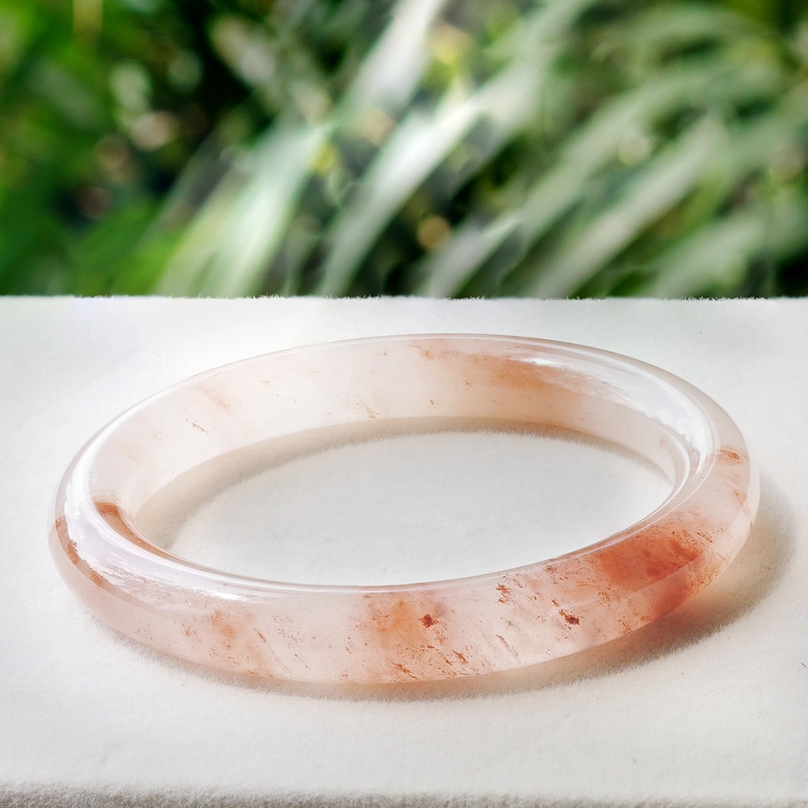 Vòng Tay Ngọc Kim Ty (Đào Hoa Nương) Tự Nhiên | DZ26040300745