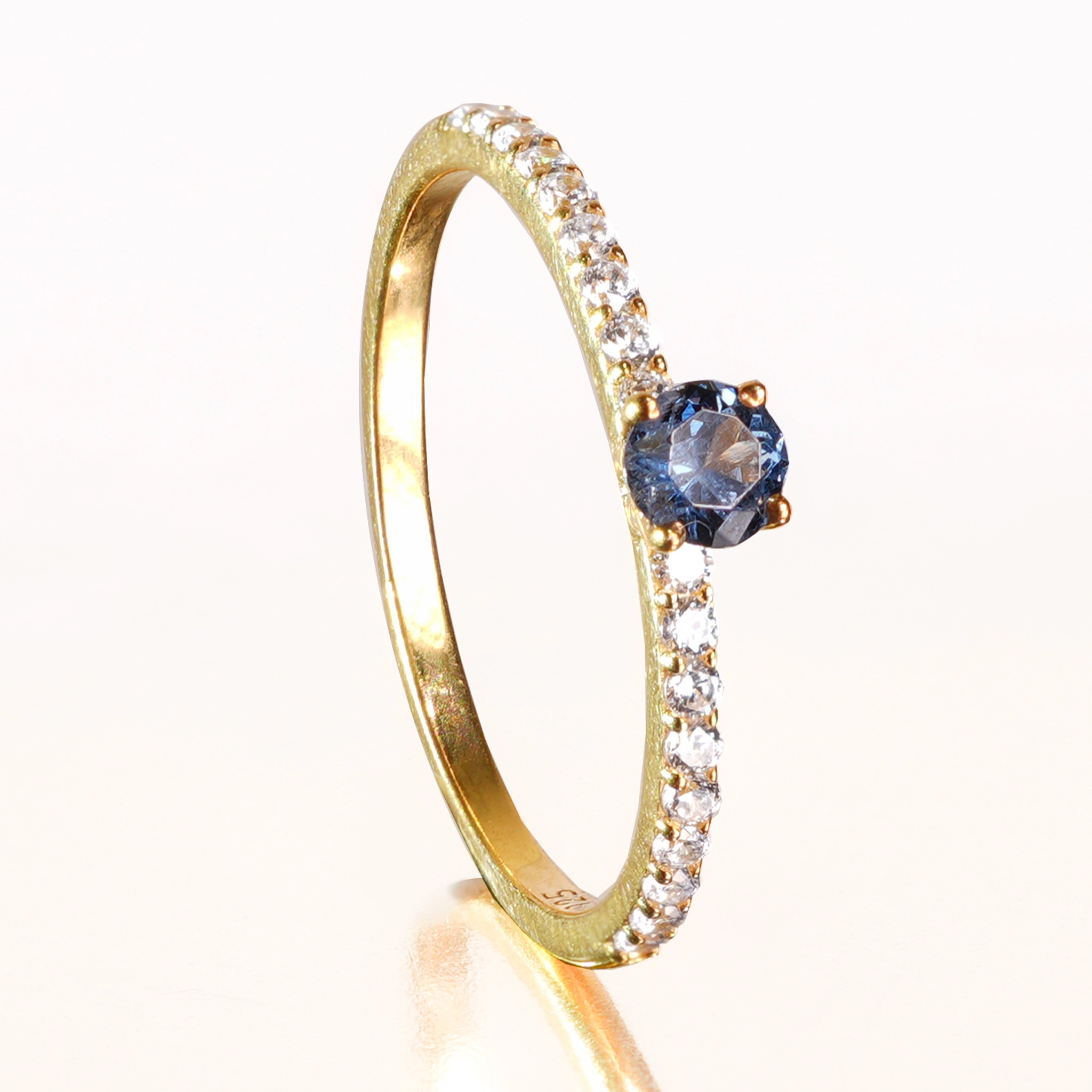 Nhẫn Đá Qúy Spinel Thiên Nhiên SR03 — 1