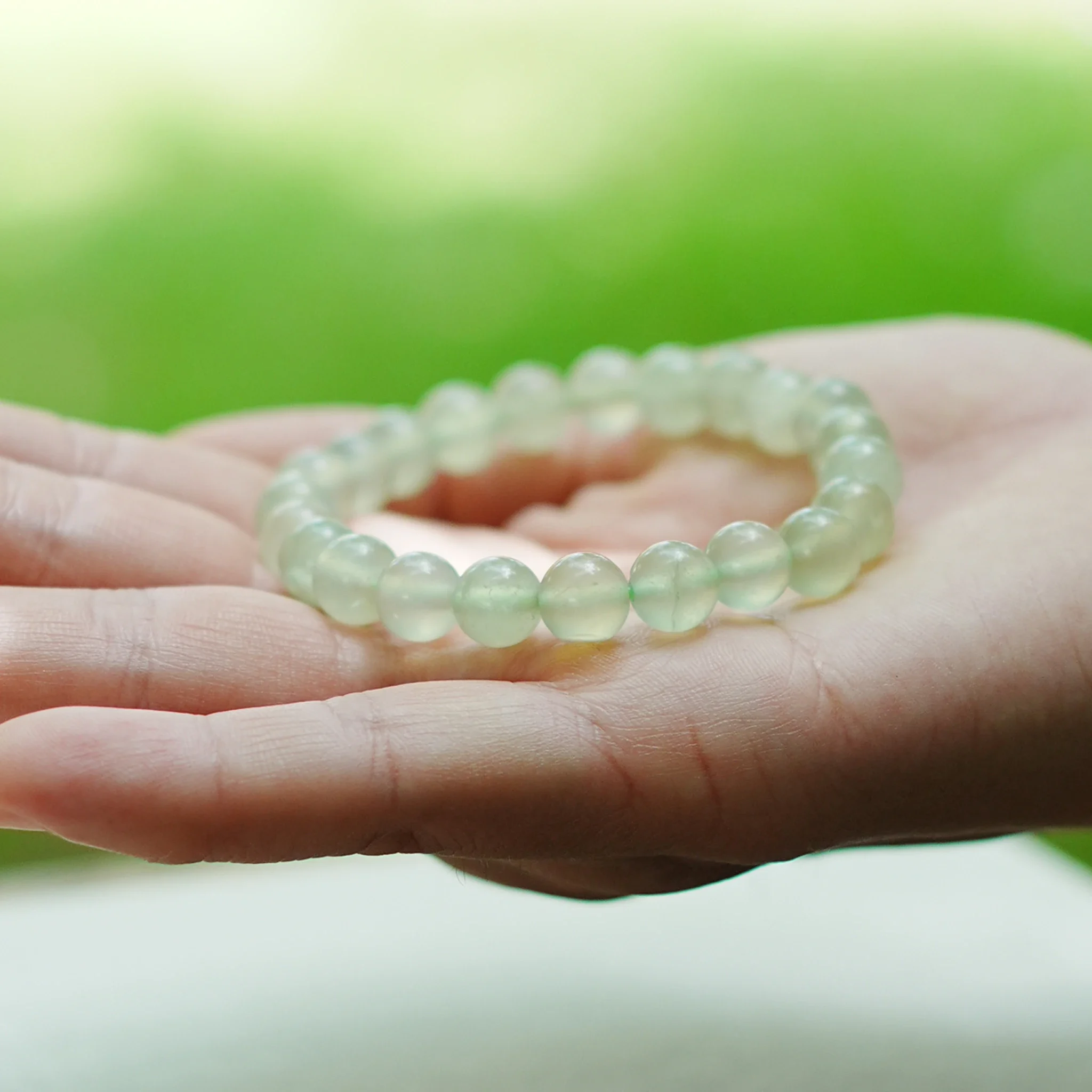 Chuỗi Vòng Tay Ngọc Tụ Nham Xiuyan Tự Nhiên — 2