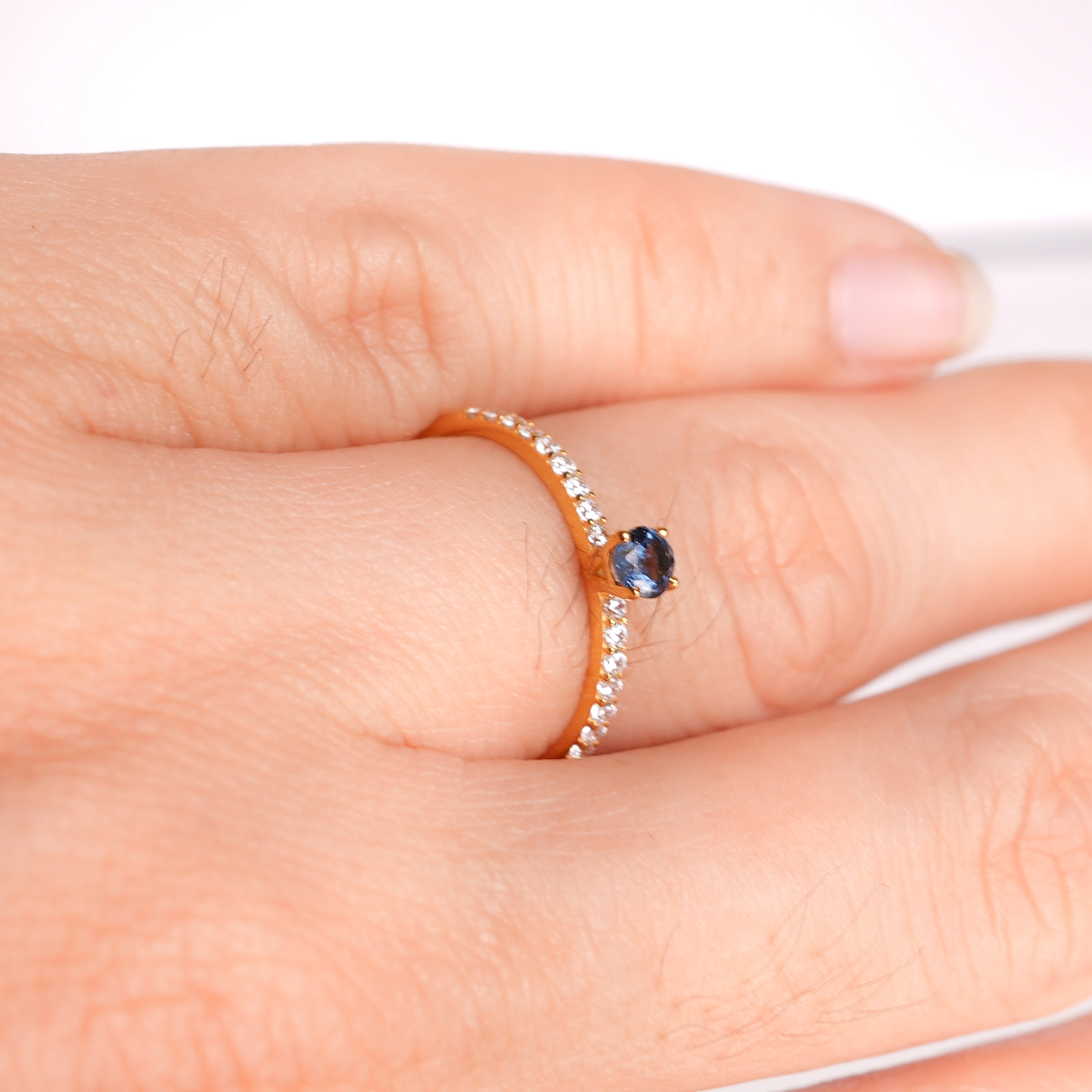 Nhẫn Đá Qúy Spinel Thiên Nhiên SR03 — 3