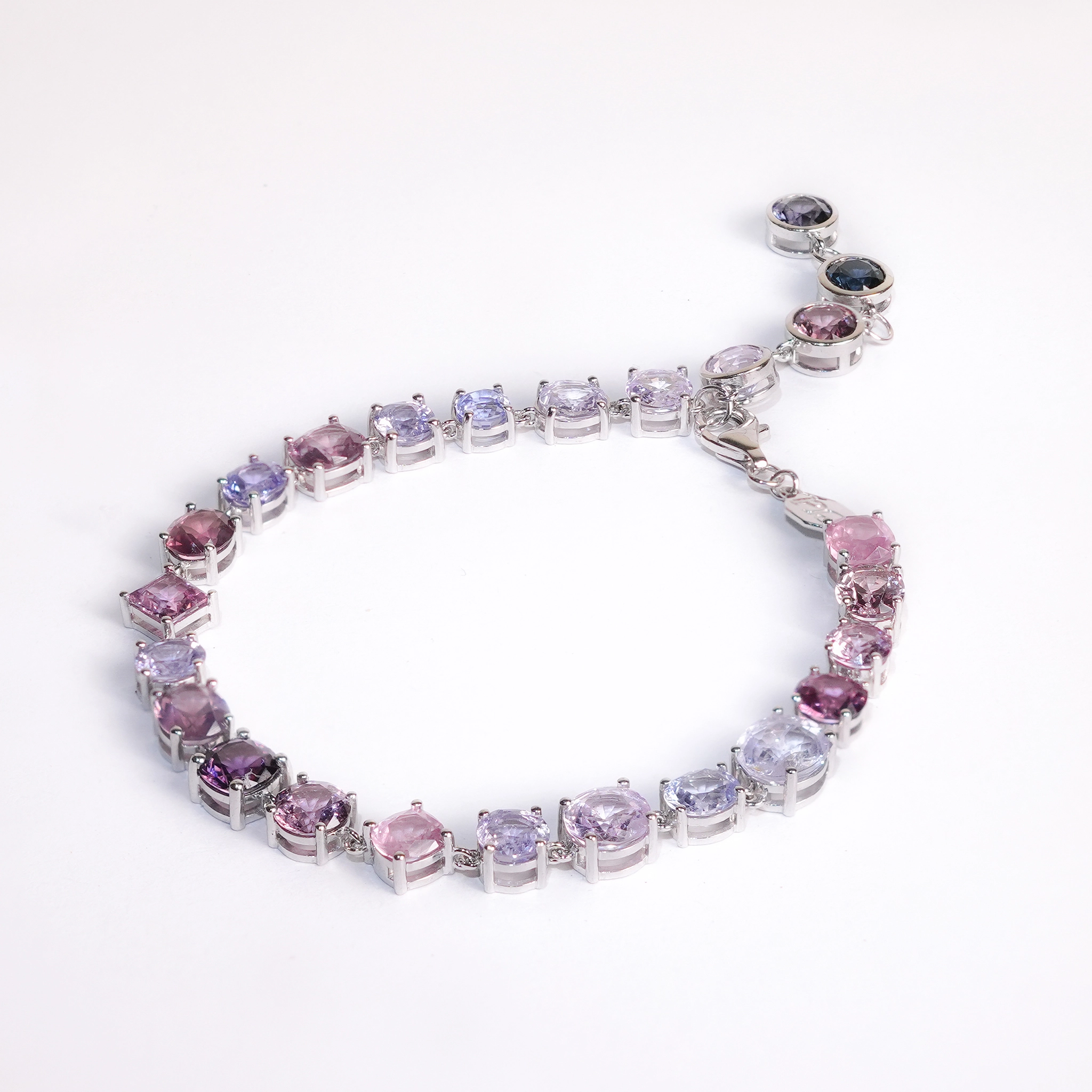 Lắc Tay Đá Qúy Spinel Tự Nhiên SCB01
