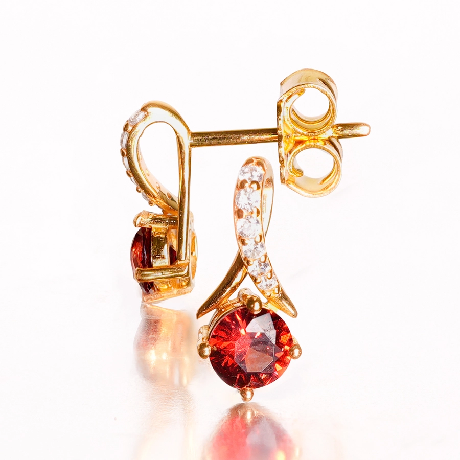 Hoa Tai Garnet (Ngọc Hồng Lựu) Thiên Nhiên | SE02